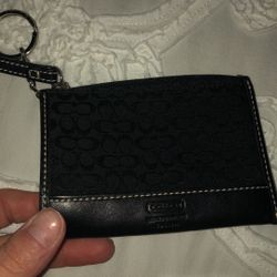 NEW Coach black wallet (gold no longer available)