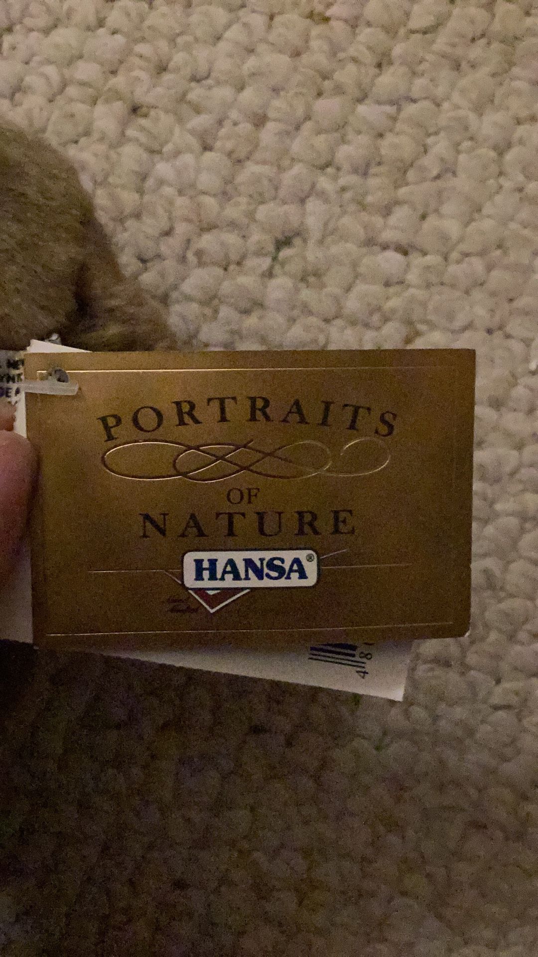Hansa Handcrafted Collectible Reindeer