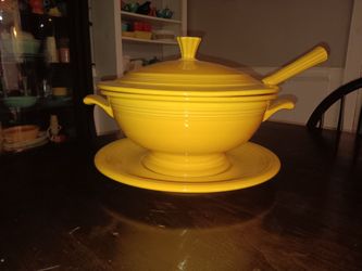 Fiestaware 75th Anniversary Collectors Soup Tureen Set