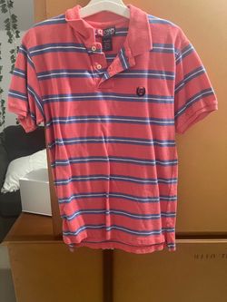 Chaps Striped Polo Shirt Kids Size XL