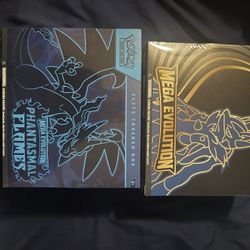 Pokémon Sealed ETB Phantasmal Flames Mega Evolution