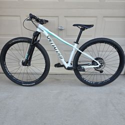 SPECIALIZED ROCKHOPPER PRO MOUNTAIN BIKE, 29ER, 1X11, MANITOU AIR SHOCK (XSMALL FRAME)