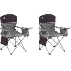 4 Coleman Oversized Lawn Chairs