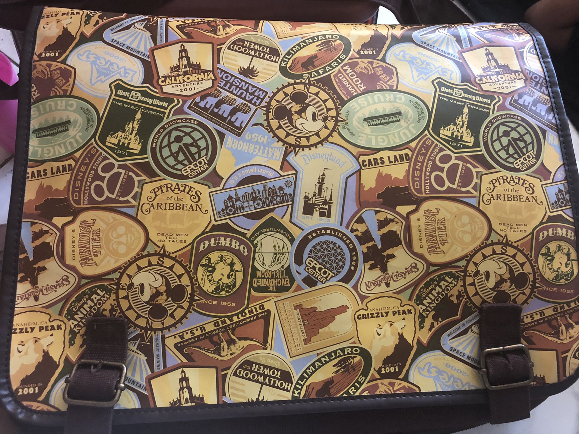 Disney trading pin bag