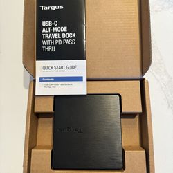 Targus USB-C Alt-mode Travel Doc
