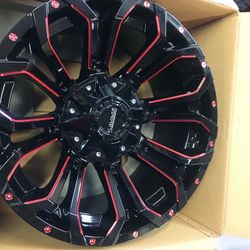 4 Rines Nuevos 6-139.5/135 20x10 -12 Tengo Otros Estilos  Plan De Pagos Disponible No Revisa Su Puntos De Credito 
