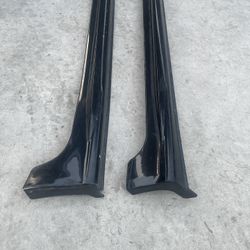 Black Side Skirts 