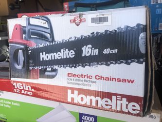 Electric chainsaw 16in