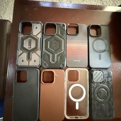 Assorted iPhone 15 Pro Max Cases