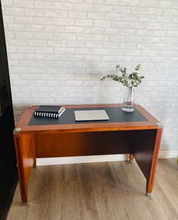 Leather Top Desk