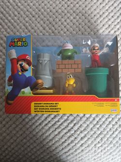 Super Mario Desert Diorama