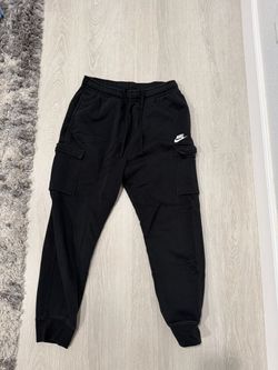 Nike Black Cargo Jogger Sweatpants