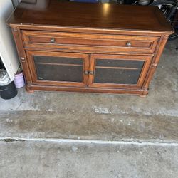 Wooden Entertainment Center $60