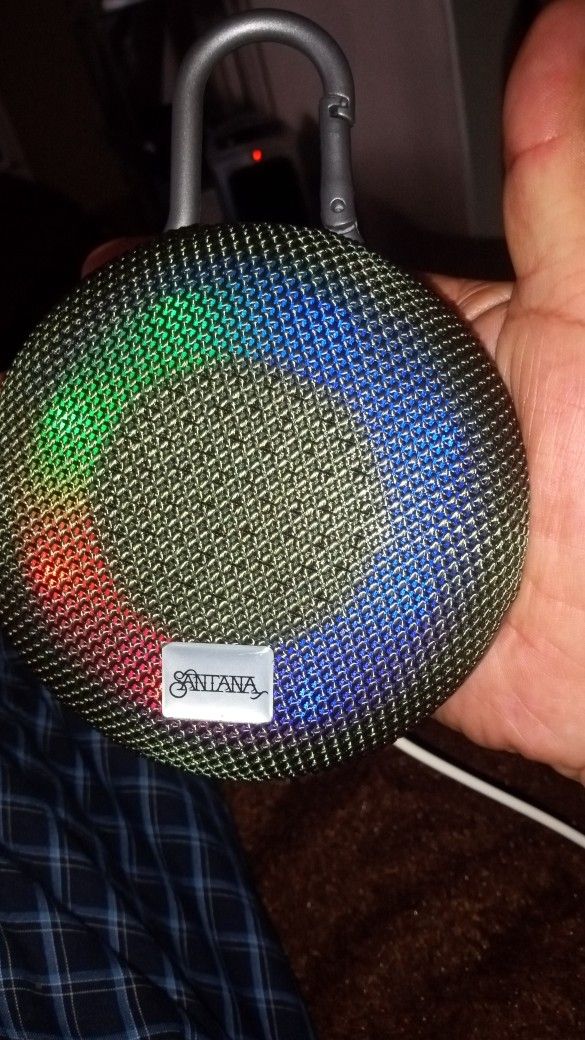 Santana Bluetooth Speaker. Sound Clear. But Not Super Loud