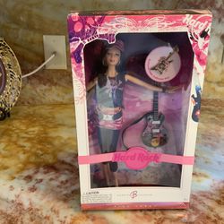 (1) Hard Rock Barbie Doll, new In The Box, Never Open, Never Used. Doll Height: 12” Inches High. Pick Up Only. Cash Only.                             