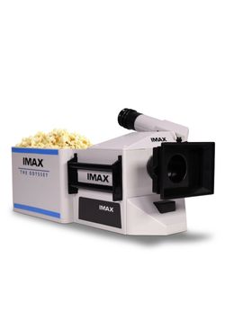 The Odyssey IMAX film camera, Popcorn Bucket￼