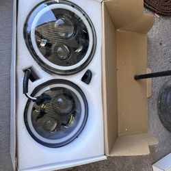 LED, Old Vintage Headlights