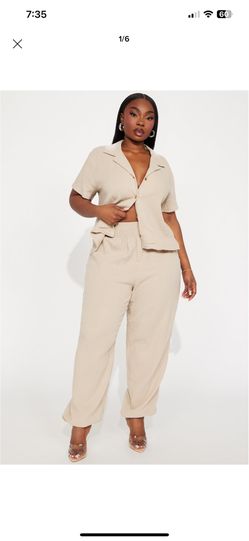 Fashion Nova Pant Set - Plus Size