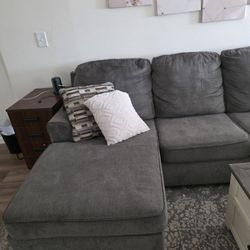 Large Gray Sectional Sofa for Sale