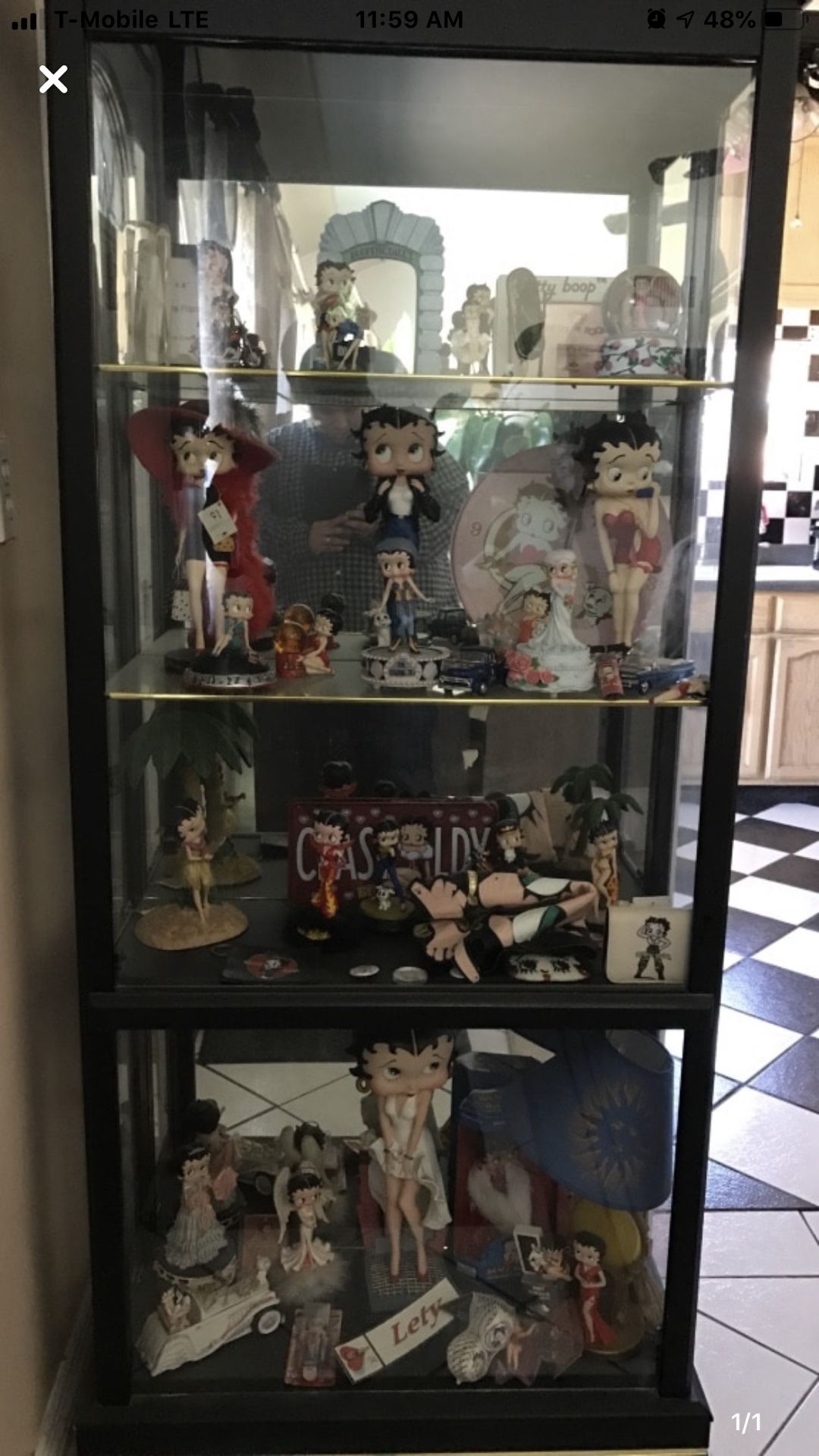 Betty Boop. action figures & Curio included too