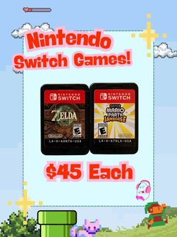 2 Nintendo Switch Games!