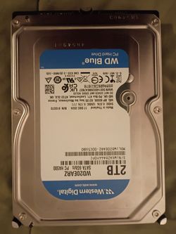 2 TB Western Digital Hard Drive