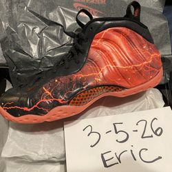 NIKE AIR FOAMPOSITE ONE PRM STRANGER THINGS “VECNA” size 11 PURCHASED FROM SNKRS APP