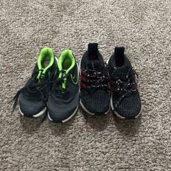 One Nike And One Adidas
