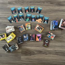 Vintage 90’s Fleer, Topps & Skybox Batman 600+ Cards
