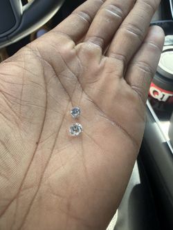 Moissanite Stones from broken chain