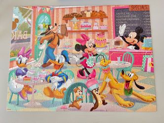 DISNEY BAKERY TOGETHER TIME FAMILY 400 PIECE JIG SAW PUZZLE