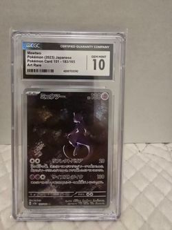 Mewtwo 151 japanese cgc 10