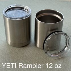 2 x Yeti Ramblers 12 oz