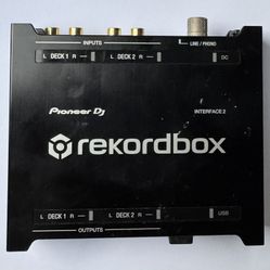 Pioneer DJ Interface 2 Audio Interface with rekordbox DJ / DVS
