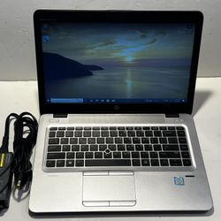 HP EliteBook 840 G3, Core i5-6th Gen,8GB Ram, 256SSD, New Battrey,WIN10,Charger