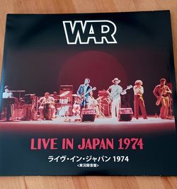 War Album Live in Japan 2 Records