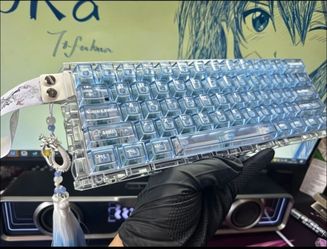 Custom Transparent Acrylic Mechanical Keyboard