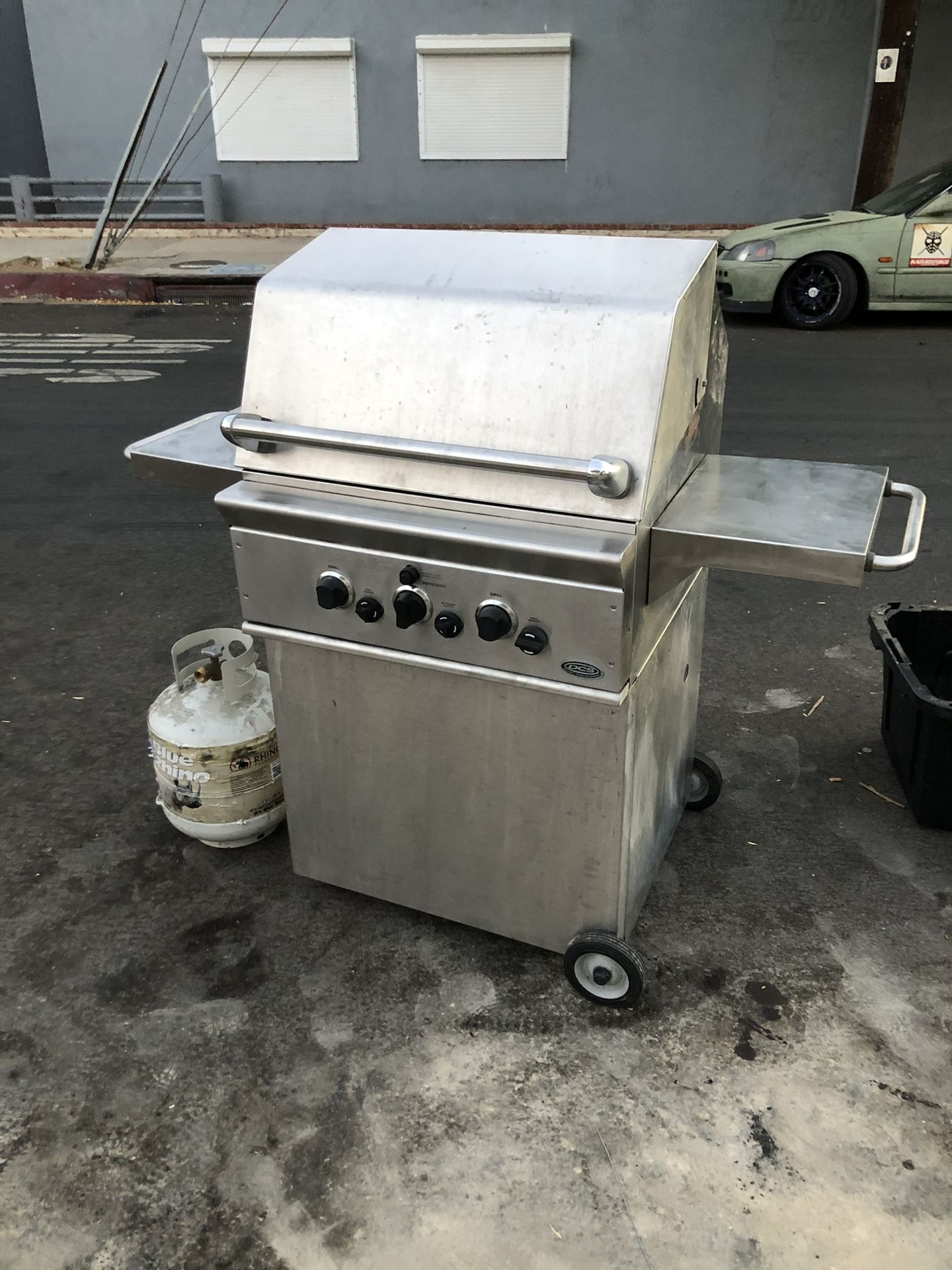 BBQ Grill. Propane Grill