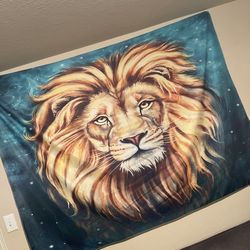 Lion Tapestry