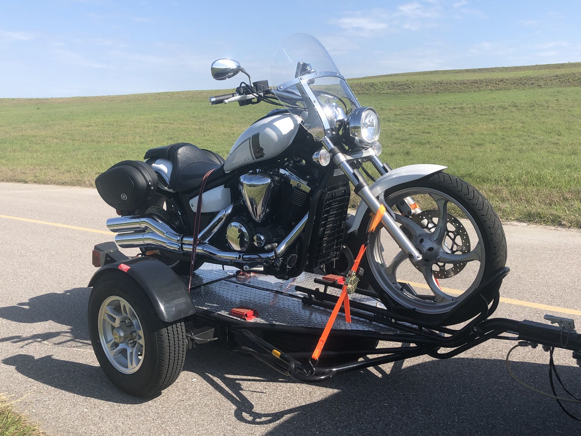 Yamaha Star Stryker 1300 only 1338 miles for only $4,900!