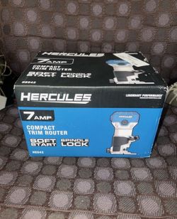 Hercules 7amp compact trim router