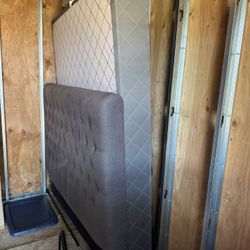 Queen Bed Headboard And Box Frame 