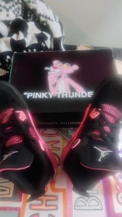 PINKY THUNDER JORDANS