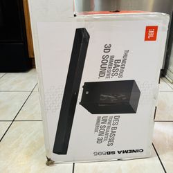 JBL CINEMA SB595 3.1.2ch • DOLBY ATMOS SOUNDBAR SYSTEM • 590W Peak Power • Wireless Subwoofer • Bluetooth  • Home Theater