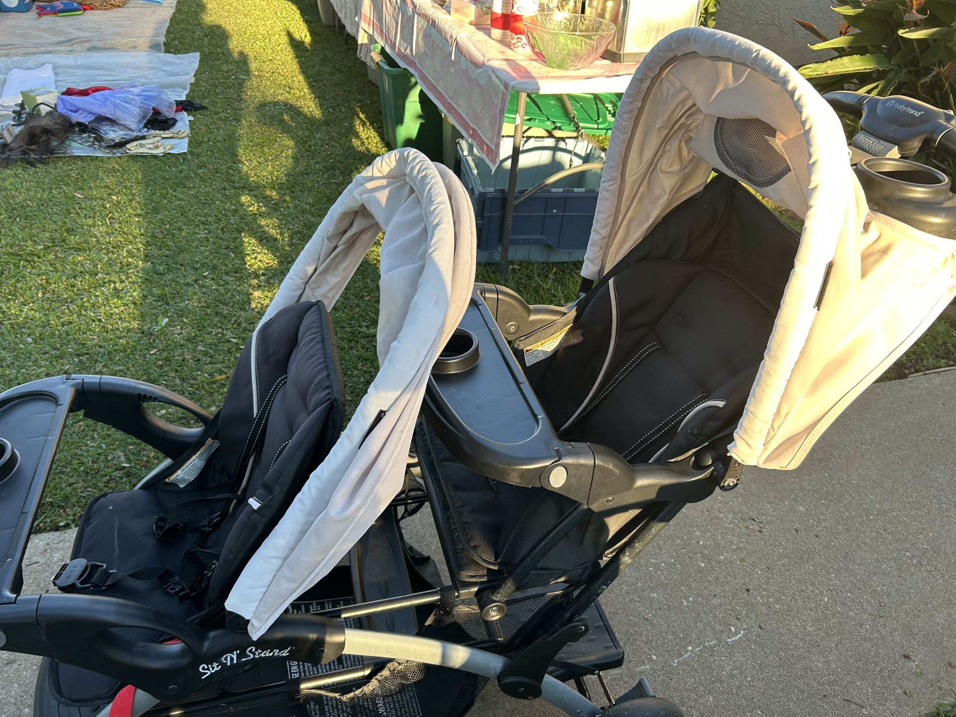 Double Sturdy Stroller