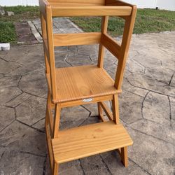 Montessori Learning Tower / Kitchen Helper Stool 