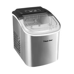 27 lbs. Bullet Ice Countertop Ice Maker in Stainless Steel