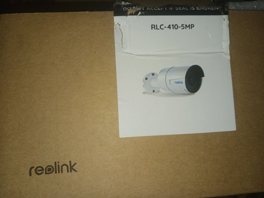 Reolink Surveillance Camera With Audio. New.