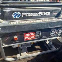 Powerboss Generator 3500/2500watts 