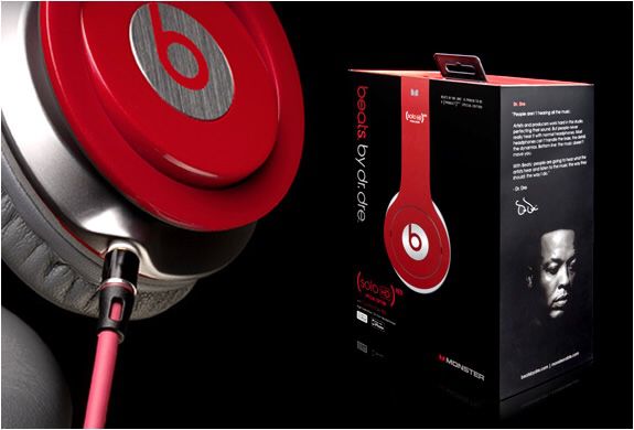 Monster Beats by Dr. Dre Solo HD Headphones (PRODUCT) RED Special Edition